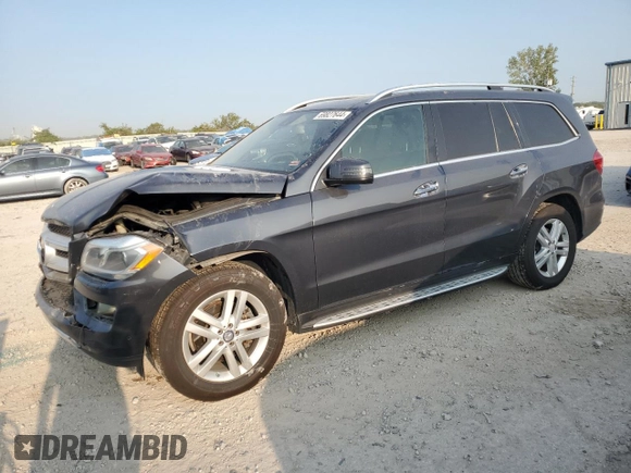 2016 Mercedes-Benz GL with VIN 4JGDF6EE8GA708939, listed as a Copart auction lot 69827644 with 171,294 mi miles and Salvage Title. Bid and sale history available at carsss.com. Image 1.