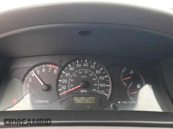 2004 Toyota Corolla CE with VIN 1NXBR32E54Z202173, listed as a Copart auction lot 55756845 with 166,700 mi miles and Salvage Title. Bid and sale history available at DreamBid. Image 9.