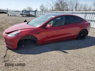 2019 Tesla Model 3 Long Range with VIN 5YJ3E1EB4KF415132, listed as a Copart auction lot 54682675 with 0 mi miles and Salvage Title. Bid and sale history available at carsss.com. Image 1.
