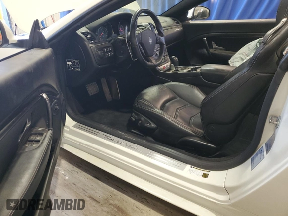 2015 Maserati GranTurismo Sport with VIN ZAM45VMA2F0143684, listed as a Copart auction lot 56464915 with 48,303 mi miles and Salvage title. Bid and sale history available at DreamBid. Image 8.