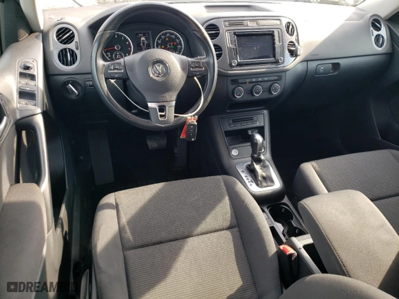 2017 Volkswagen Tiguan S with VIN WVGAV7AX3HK044001, listed as a Copart auction lot 48546375 with 49,971 mi miles and Salvage Title. Bid and sale history available at carsss.com. Image 8.