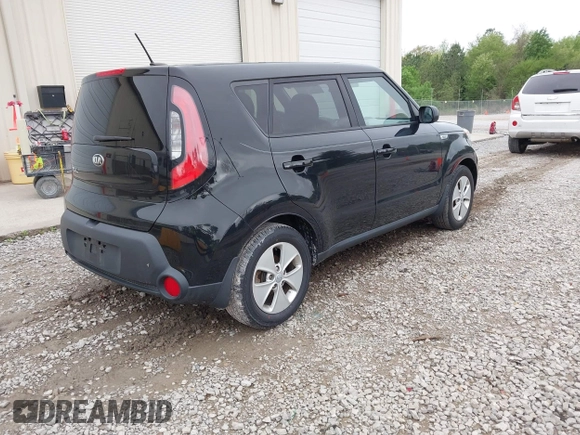 2016 Kia Soul with VIN KNDJN2A26G7361350, listed as a IAAI auction lot 41979812 with 145,272 mi miles. Bid and sale history available at carsss.com. Image 4.