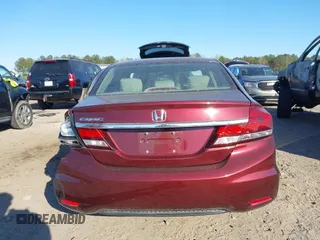 2015 Honda Civic LX with VIN 19XFB2F56FE251009, listed as a IAAI auction lot 41865851 with 95,432 mi miles and . Bid and sale history available at DreamBid. Image 16.