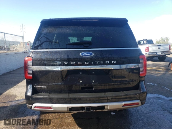 2024 Ford Expedition Limited with VIN 1FMJU2A8XREA65216, listed as a Copart auction lot 59725255 with 38,161 mi miles and Clean title. Bid and sale history available at DreamBid. Image 6.