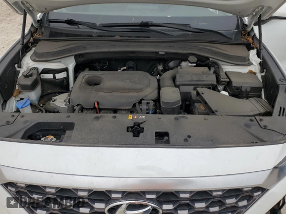 2020 Hyundai Santa Fe SE with VIN 5NMS23AD7LH216034, listed as a Copart auction lot 46503965 with 47,332 mi miles and Salvage Title. Bid and sale history available at carsss.com. Image 12.