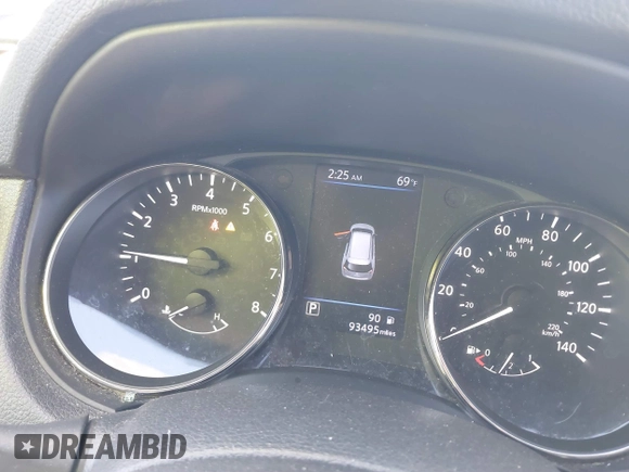 2018 Nissan Rogue SV z VIN KNMAT2MV5JP500550, wystawiony jako IAAI lot #41705570 z przebiegiem 93 495 mil mil oraz . Historia ofert i sprzedaży dostępna na DreamBid. Obrazek 7.
