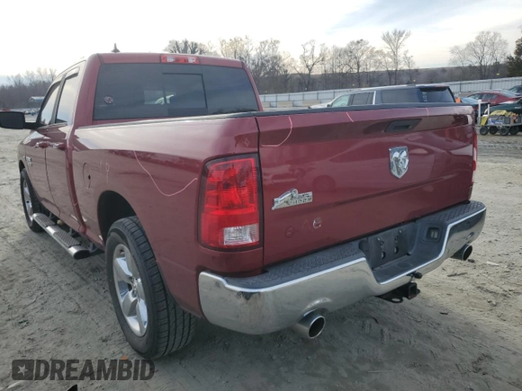 2015 Ram 1500 Big Horn with VIN 1C6RR6GT0FS591161, listed as a Copart auction lot 41809985 with 166,288 mi miles and Salvage Title. Bid and sale history available at carsss.com. Image 2.