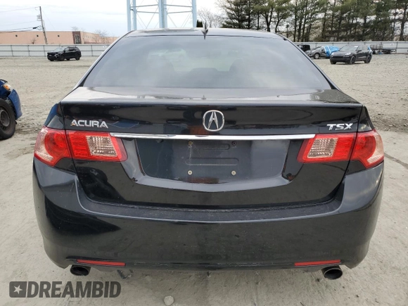 2012 Acura TSX Tech Pkg with VIN JH4CU2F60CC028035, listed as a Copart auction lot 46460665 with 151,163 mi miles and Salvage Title. Bid and sale history available at carsss.com. Image 6.