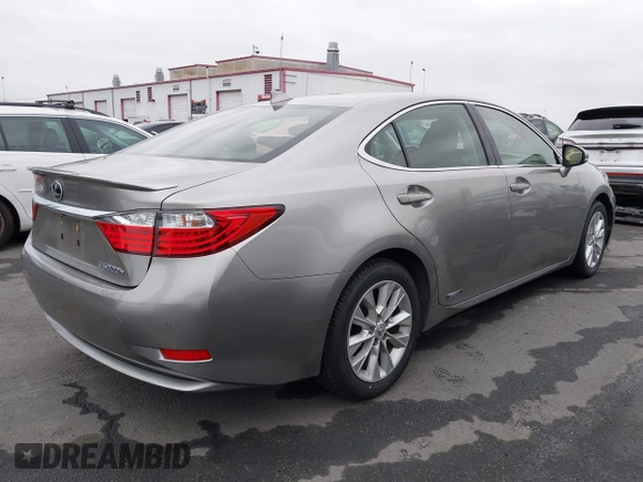 2015 Lexus ES 300h with VIN JTHBW1GG6F2093327, listed as a IAAI auction lot 42107023 with 102,502 mi miles and . Bid and sale history available at DreamBid. Image 4.