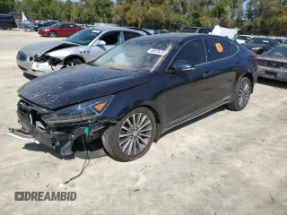 2017 Kia Cadenza Premium with VIN KNALC4J1XH5081667, listed as a Copart auction lot 49970475 with 129,048 mi miles and Salvage Title. Bid and sale history available at carsss.com. Image 1.