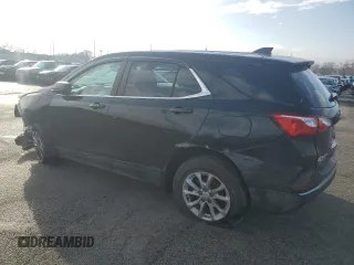 2021 Chevrolet Equinox LT with VIN 2GNAXUEV4M6104698, listed as a Copart auction lot 82340624 with 106,235 mi miles and Salvage Title. Bid and sale history available at DreamBid. Image 2.
