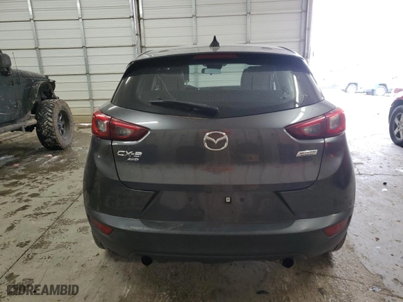 2018 Mazda CX-3 Grand Touring with VIN JM1DKFD74J0317898, listed as a Copart auction lot 41859085 with 92,216 mi miles and Salvage Title. Bid and sale history available at carsss.com. Image 6.