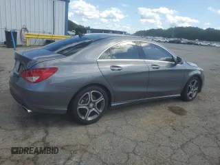 2014 Mercedes-Benz CLA 250 with VIN WDDSJ4EB2EN068792, listed as a Copart auction lot 59684455 with 104,577 mi miles and Salvage title. Bid and sale history available at DreamBid. Image 3.