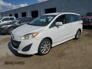 2012 Mazda 5 Touring z VIN JM1CW2CL1C0111528, wystawiony jako Copart lot #57982005 z przebiegiem 168 480 mil mil oraz Szkoda całkowita • Salvage title. Historia ofert i sprzedaży dostępna na DreamBid. Obrazek 1.