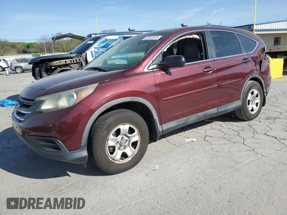 2014 Honda CR-V LX with VIN 5J6RM3H31EL040762, listed as a Copart auction lot 52512075 with 83,509 mi miles and Salvage Title. Bid and sale history available at carsss.com. Image 1.