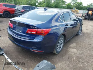 2018 Acura TLX with VIN 19UUB1F36JA008037, listed as a IAAI auction lot 42460254 with 101,477 mi miles and . Bid and sale history available at DreamBid. Image 4.