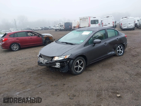 2015 Honda Civic Sedan SE with VIN 19XFB2F76FE087441, listed as a IAAI auction lot 42098328 with 26,478 mi miles. Bid and sale history available at carsss.com. Image 2.