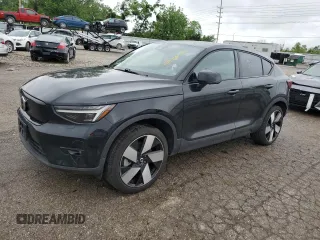 2023 Volvo C40 Recharge Pure Electric Ultimate with VIN YV4ED3GM0P2062241, listed as a Copart auction lot 54716594 with 26,344 mi miles. Bid and sale history available at carsss.com. Image 1.