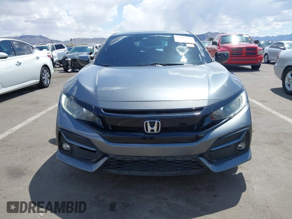 2021 Honda Civic Sport with VIN SHHFK7H48MU412242, listed as a IAAI auction lot 41967318 with 54,137 mi miles and . Bid and sale history available at DreamBid. Image 12.