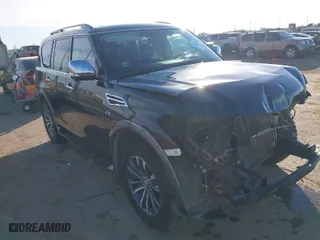 2018 Nissan Armada SL with VIN JN8AY2ND1J9050976, listed as a IAAI auction lot 41236549 with 130,259 mi miles. Bid and sale history available at carsss.com. Image 1.