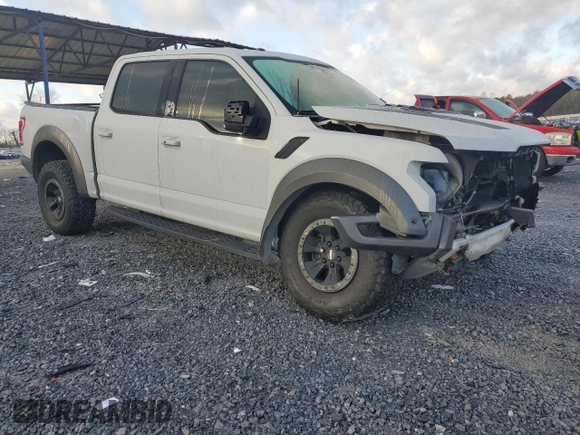 2017 Ford F-150 Raptor with VIN 1FTFW1RG1HFA51188, listed as a Copart auction lot 86782974 with 131,185 mi miles and Salvage Title. Bid and sale history available at carsss.com. Image 4.