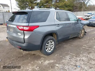 2018 Chevrolet Traverse LT Cloth with VIN 1GNERGKW6JJ224916, listed as a IAAI auction lot 41627315 with 180,639 mi miles. Bid and sale history available at carsss.com. Image 4.
