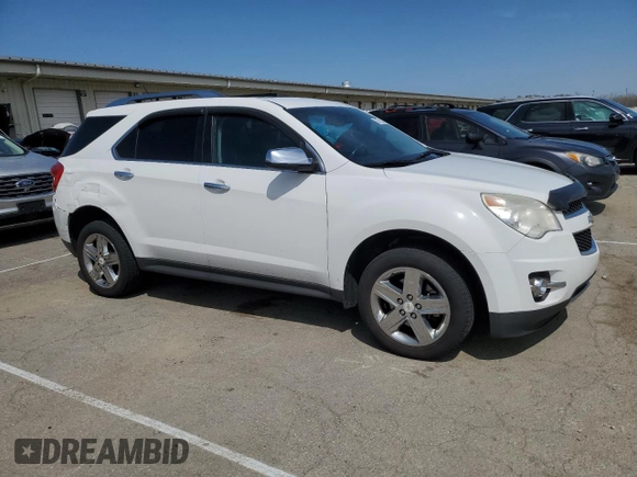 2015 Chevrolet Equinox LTZ with VIN 2GNFLHE31F6301788, listed as a Copart auction lot 50772215 with 203,283 mi miles and Salvage Title. Bid and sale history available at DreamBid. Image 4.