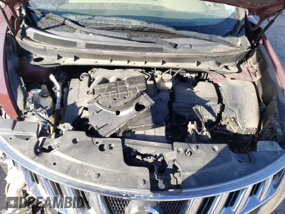 2009 Nissan Murano LE with VIN JN8AZ18W09W106567, listed as a Copart auction lot 73054083 with 0 mi miles and Salvage Title. Bid and sale history available at carsss.com. Image 11.