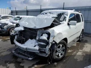 2010 Honda Pilot Touring with VIN 5FNYF4H95AB032375, listed as a Copart auction lot 49162525 with 172,788 mi miles and Salvage Title. Bid and sale history available at carsss.com. Image 1.