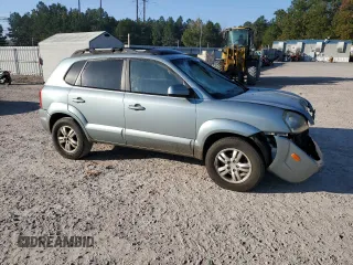 2006 Hyundai Tucson GLS with VIN KM8JN12D56U350295, listed as a Copart auction lot 77243594 with 192,335 mi miles and Salvage Title. Bid and sale history available at carsss.com. Image 4.