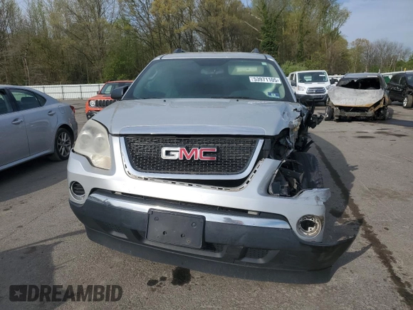 2011 GMC Acadia SL with VIN 1GKKRNED8BJ396283, listed as a Copart auction lot 53971105 with 293,451 mi miles and Salvage Title. Bid and sale history available at carsss.com. Image 5.