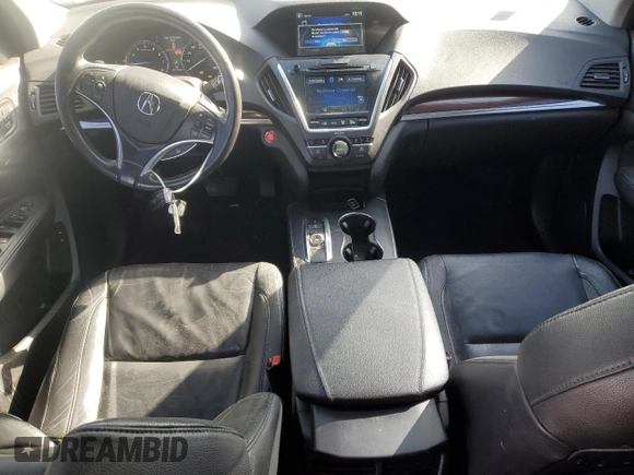 2016 Acura MDX w/Tech with VIN 5FRYD3H44GB008791, listed as a Copart auction lot 49749065 with 141,170 mi miles and Salvage Title. Bid and sale history available at carsss.com. Image 8.