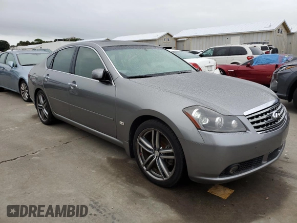 2007 Infiniti M Sport with VIN JNKAY01E97M301827, listed as a Copart auction lot 75114444 with Not Provided miles and Non Repairable. Bid and sale history available at DreamBid. Image 4.