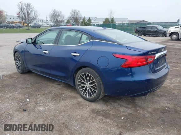 2018 Nissan Maxima SR with VIN 1N4AA6AP4JC389604, listed as a IAAI auction lot 42011964 with 91,178 mi miles. Bid and sale history available at carsss.com. Image 3.