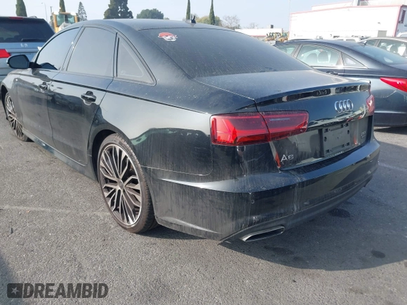 2018 Audi A6 Premium Plus with VIN WAUG8AFC4JN012037, listed as a IAAI auction lot 41204382 with 118,801 mi miles. Bid and sale history available at carsss.com. Image 3.