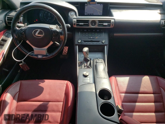 2016 Lexus IS 300/350 with VIN JTHCM1D26G5003905, listed as a Copart auction lot 62312475 with 273,129 mi miles and Clean title. Bid and sale history available at DreamBid. Image 8.