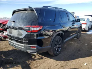 2023 Honda Pilot Sport with VIN 5FNYG1H33PB003487, listed as a Copart auction lot 44644185 with 51,152 mi miles and Salvage Title. Bid and sale history available at carsss.com. Image 3.