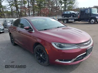 2016 Chrysler 200 C with VIN 1C3CCCCB2GN135002, listed as a IAAI auction lot 38745563 with 150,797 mi miles. Bid and sale history available at carsss.com. Image 1.