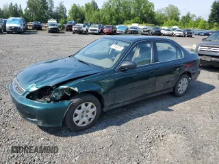 2000 Honda Civic LX z VIN JHMEJ6673YS010613, wystawiony jako Copart lot #61460625 z przebiegiem 221 285 mil mil oraz Szkoda całkowita • Salvage title. Historia ofert i sprzedaży dostępna na DreamBid. Obrazek 1.