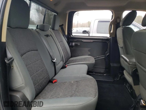 2017 Ram 1500 Big Horn with VIN 3C6RR7LT9HG506310, listed as a Copart auction lot 47833345 with 46,502 mi miles and Salvage Title. Bid and sale history available at carsss.com. Image 10.