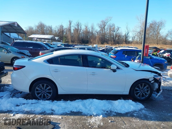 2021 Mazda 6 Sport with VIN JM1GL1UM8M1612598, listed as a IAAI auction lot 41277726 with 19,415 mi miles and . Bid and sale history available at carsss.com. Image 13.