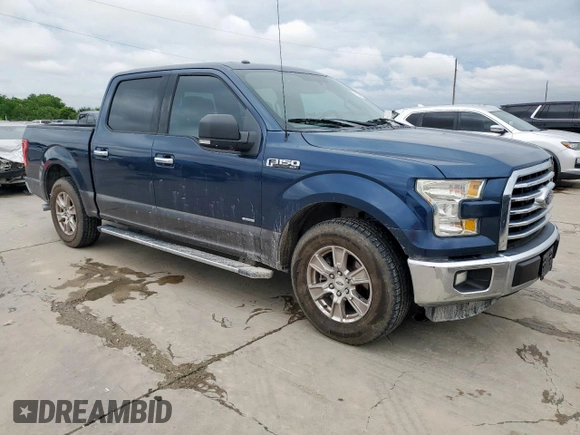 2015 Ford F-150 XL with VIN 1FTEW1CP3FKF03148, listed as a Copart auction lot 60535505 with 125,162 mi miles and Salvage title. Bid and sale history available at DreamBid. Image 4.