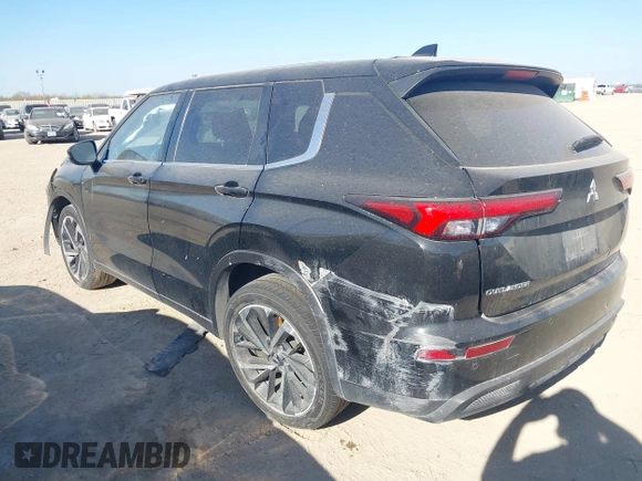 2022 Mitsubishi Outlander ES z VIN JA4J3TA89NZ054377, wystawiony jako IAAI lot #41747069 z przebiegiem 50 263 mil mil oraz . Historia ofert i sprzedaży dostępna na DreamBid. Obrazek 3.