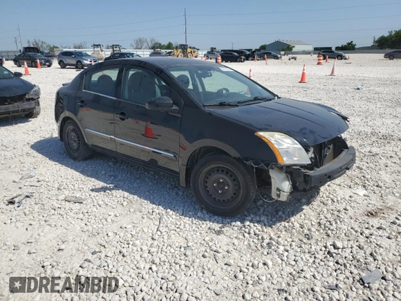 2012 Nissan Sentra S with VIN 3N1AB6AP4CL752162, listed as a Copart auction lot 52147985 with 108,715 mi miles and Salvage Title. Bid and sale history available at DreamBid. Image 4.