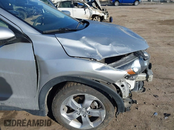 2016 Honda HR-V EX with VIN 3CZRU6H55GM716666, listed as a IAAI auction lot 41685798 with 65,266 mi miles. Bid and sale history available at carsss.com. Image 17.