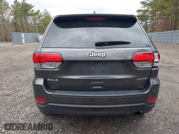 2021 Jeep Grand Cherokee Laredo X with VIN 1C4RJFAG6MC703691, listed as a IAAI auction lot 41655340 with 53,300 mi miles and . Bid and sale history available at DreamBid. Image 16.