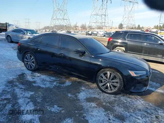 2021 Audi A6 Premium Plus with VIN WAUE3AF27MN058852, listed as a IAAI auction lot 41370467 with 64,567 mi miles. Bid and sale history available at carsss.com. Image 1.