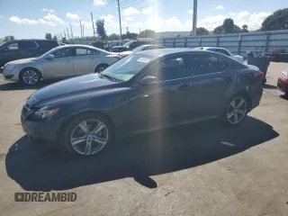 2011 Lexus IS 250 with VIN JTHBF5C23B5138850, listed as a Copart auction lot 44443045 with 116,358 mi miles and Salvage Title. Bid and sale history available at DreamBid. Image 1.