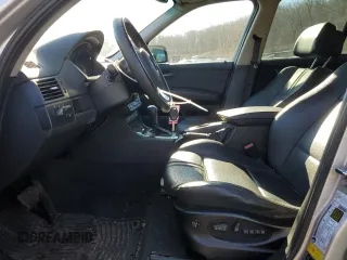 2008 BMW X3 3.0si with VIN WBXPC93448WJ20078, listed as a Copart auction lot 46501855 with 143,308 mi miles and Salvage Title. Bid and sale history available at DreamBid. Image 7.