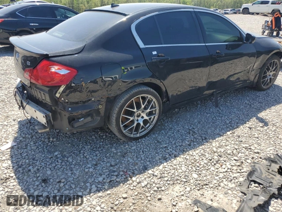 2011 Infiniti G37 x Sport Appearance Edition with VIN JN1CV6AR3BM407291, listed as a Copart auction lot 51697985 with 104,250 mi miles and Salvage Title. Bid and sale history available at DreamBid. Image 3.